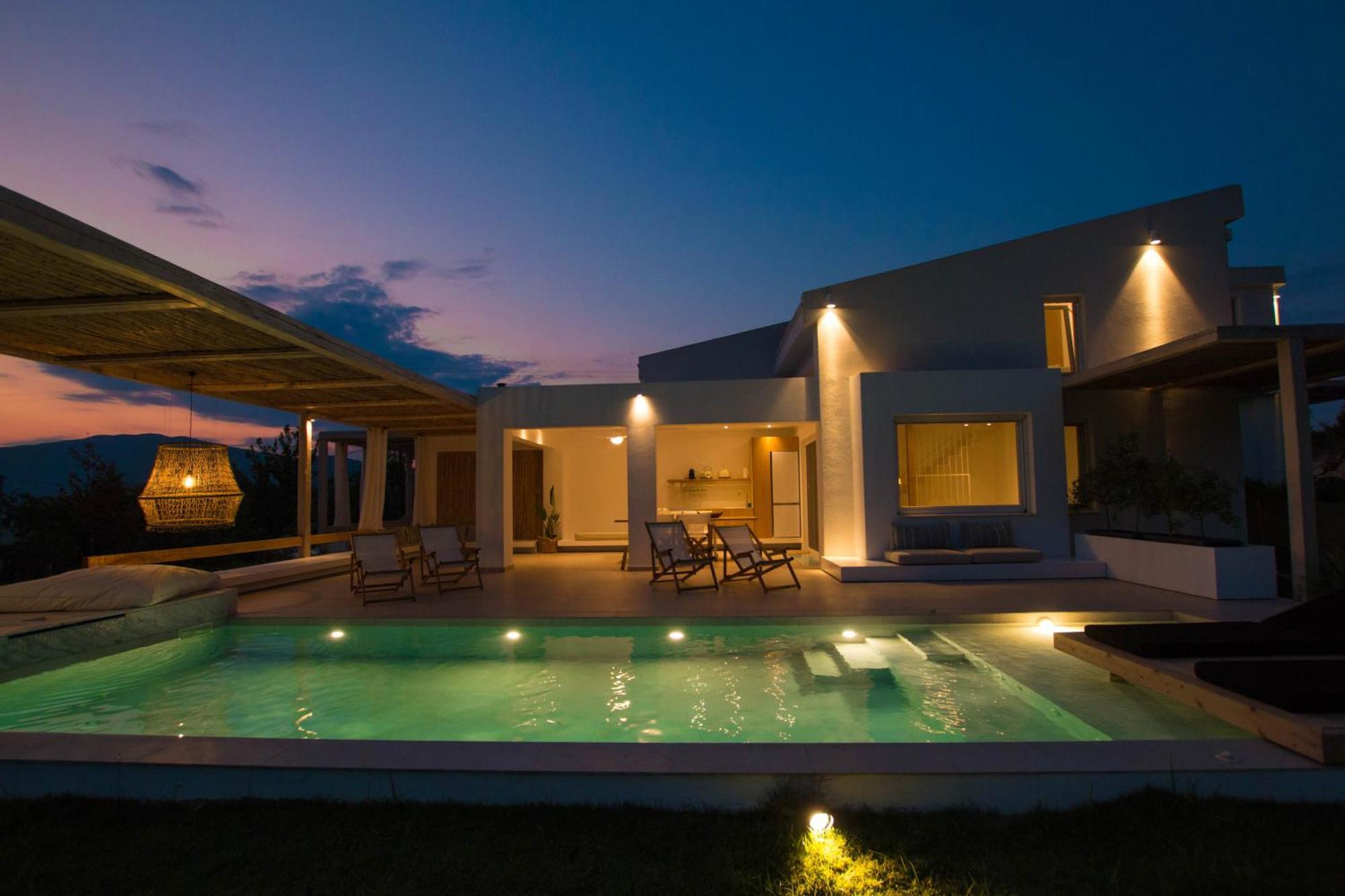 Aristotelia Gi - Premium Luxury Villas With Private Pools 奥林匹亚达 外观 照片